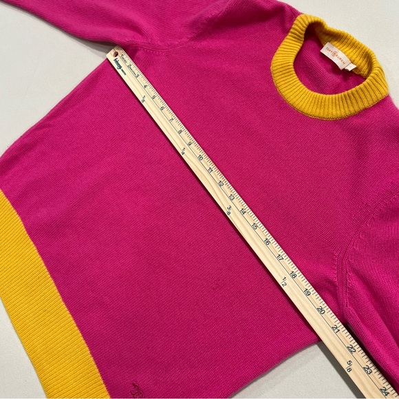 Tory Burch Cashmere Crewneck Sweater Size L - Picture 7 of 13